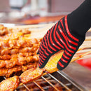 BBQ Microwave Oven Gloves High Temperature Resistance Barbecue Mitts 800 Degrees Fireproof Anti Heat Insulation Glove for Baking