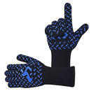 BBQ Microwave Oven Gloves High Temperature Resistance Barbecue Mitts 800 Degrees Fireproof Anti Heat Insulation Glove for Baking