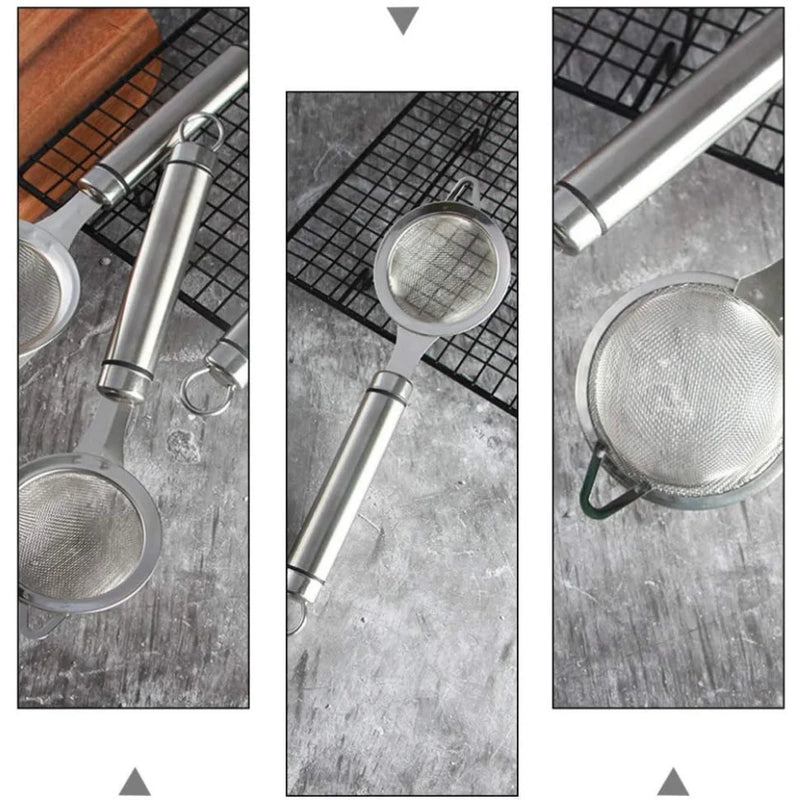 Kit up to 3 Inox Sieve Accessorio and Kitchen Utensil