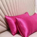 Kit 2 Silk Touch Satin Pillowcases-Anti-Fizz