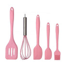 5 Pieces Kit Premium Silicone Kitchen Utensios