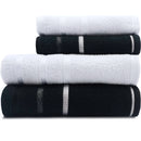 Towels 4 Pieces Bath + Face Marcotex 100 Cotton Pop-Embuy