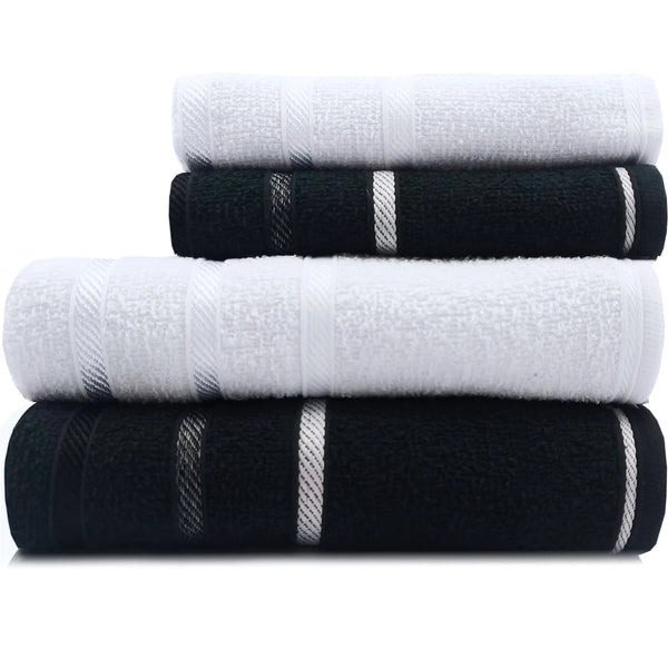 Towels 4 Pieces Bath + Face Marcotex 100 Cotton Pop-Embuy
