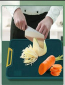 Tábua de Corte Retangular Antibacteriana À Prova De Mofo Com Alça anti-rachaduras, de cozinha