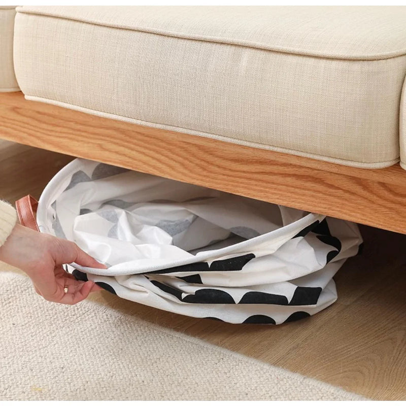 Dirty Clothes Basket Fabric Folding Bucket for Home Toys Practical Compact Multifunctional Organizer for Storage