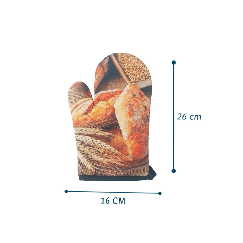 Thermal Glove And Pan Holder Kit 2 Pcss Assorted Prints