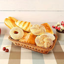 Basket Organizer Rectangular Basket Aramada Porta Pao Fruit Fruit Loaves Decorative Table Kitchen Living Room Home Storage Organization