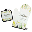 Thermal Glove And Pan Holder Kit 2 Pcss Assorted Prints