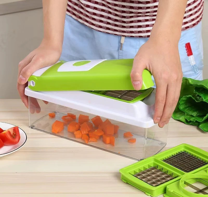 Nicer Dicer Plus Food Processor Cutter Vegetable Vegetable Slier Fruit Kitchen Multifunctional Portable