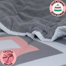 Cotton and Plush Double 100 Anti-allergic Double-sided Duvet 235x240cm - BF Mattrees