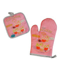 Thermal Glove And Pan Holder Kit 2 Pcss Assorted Prints