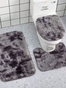 3 pieces Happy Bathroom Carpet Set