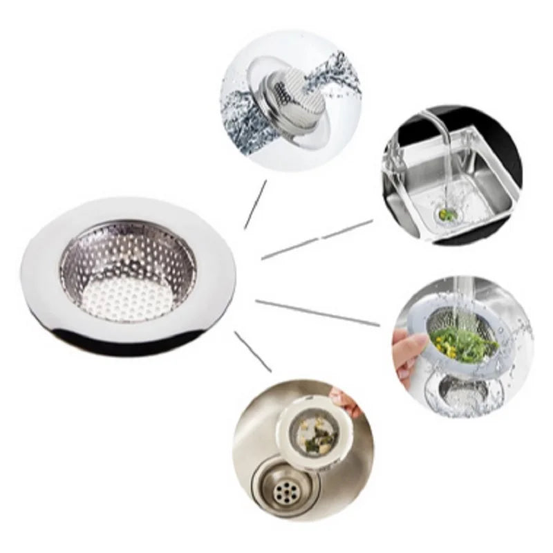 52mm Small Inox Original Line Drain For Sink 5,2CM Kitchen Laundry Bathroom