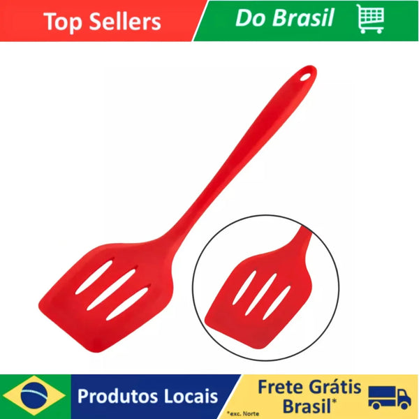 Spatula Silicone Red Color Kitchen Utensils