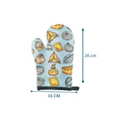 Thermal Glove And Pan Holder Kit 2 Pcss Assorted Prints