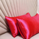 Kit 2 Silk Touch Satin Pillowcases-Anti-Fizz