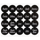 Porta Tempero e Especiarias de Parede com Nicho Organizador e 8 Potes Plástico 130ml Tampa Dosadora Dupla para Cozinha Dispensa