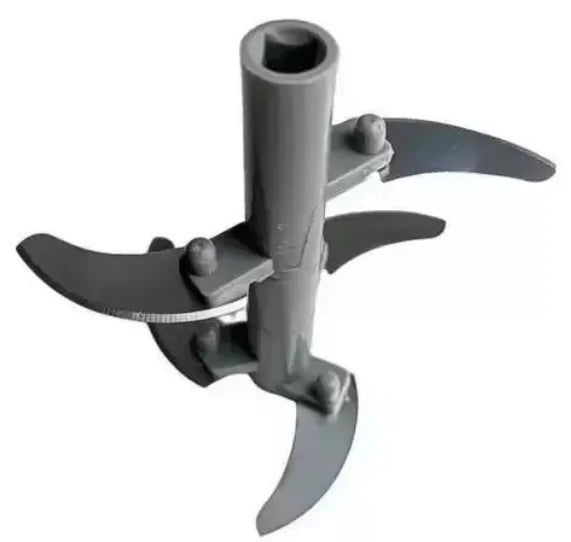 Mini Manual Food Processor Large 5 Blades 900ml - Neverdie