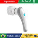 Escova de limpeza elétrica rotativa,