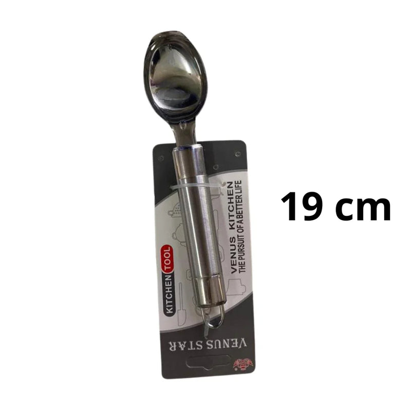 Kit up to 3 Spoon of Inox Ice Cream Accessory and Kitchen Utensil