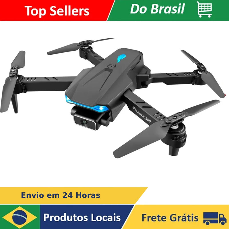 Drone S89 Dual Camera 4K HD Headless Wi-Fi 2.4GHz Flight Stable Flight Track LED Light