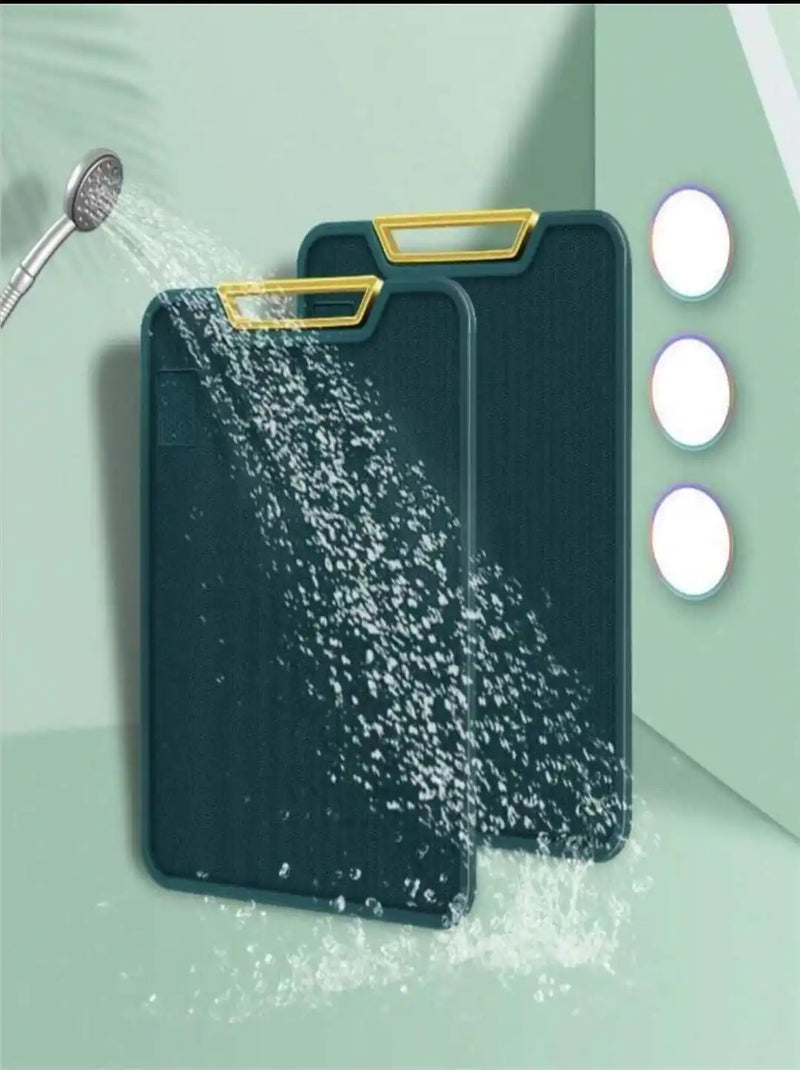 Tábua de Corte Retangular Antibacteriana À Prova De Mofo Com Alça anti-rachaduras, de cozinha