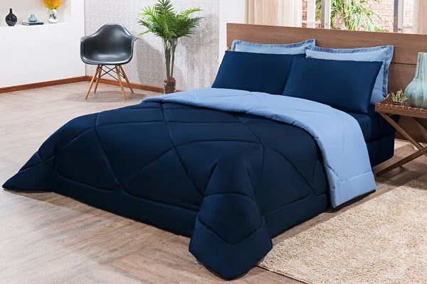 King Size 6 Pieces Pearl Duvet Kit