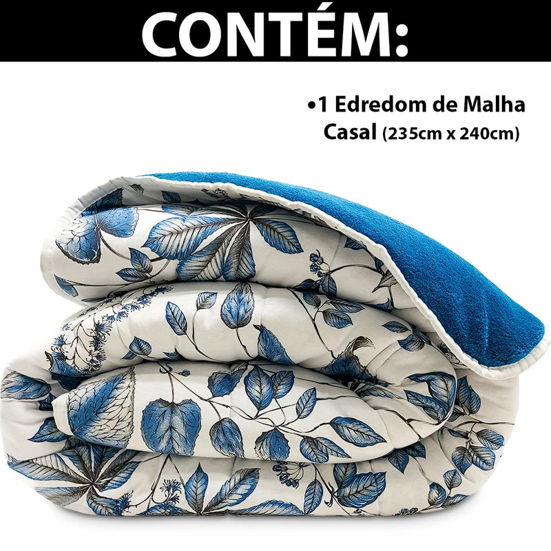 Cotton and Plush Double 100 Anti-allergic Double-sided Duvet 235x240cm - BF Mattrees