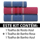 Cotton Liz Atlantic Towel Set 3 pieces Bath + Face