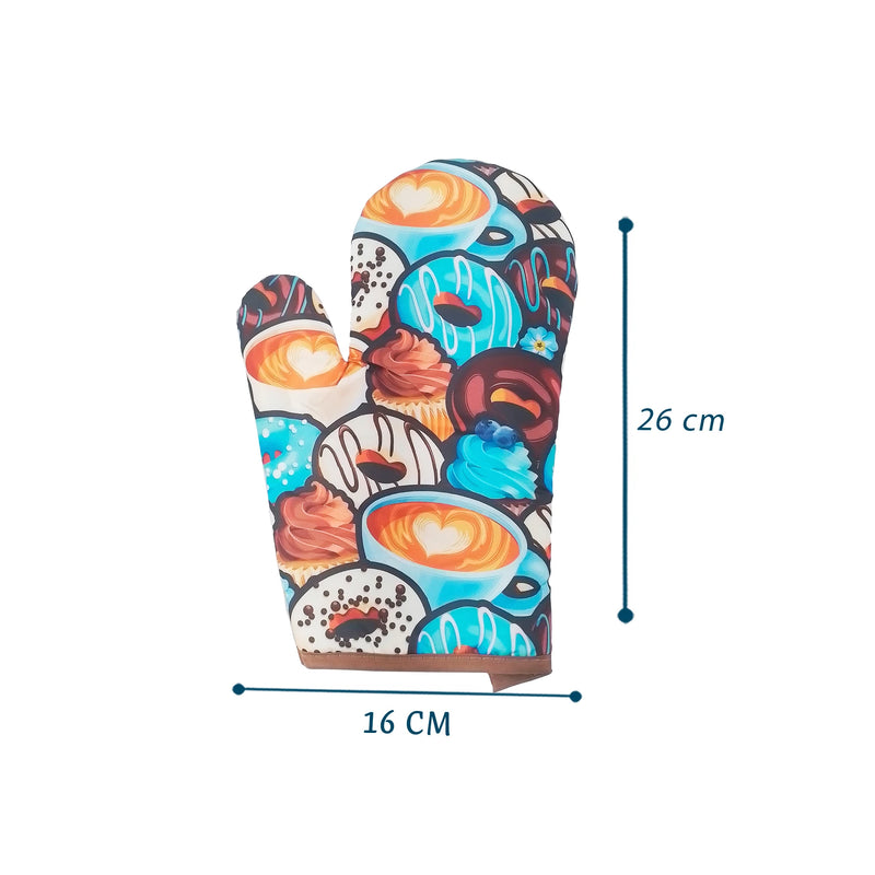 Thermal Glove And Pan Holder Kit 2 Pcss Assorted Prints