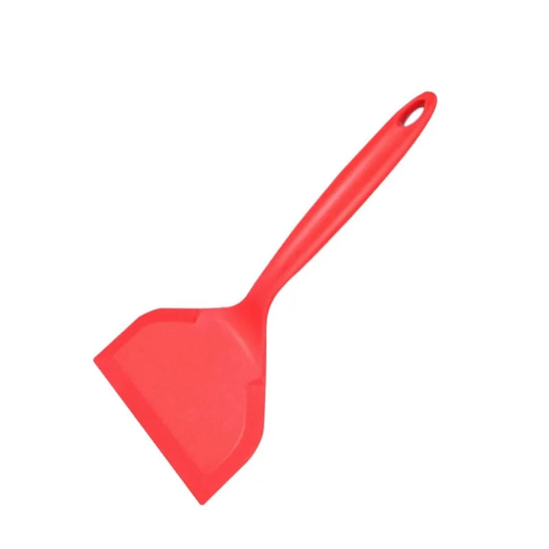 26cm Non-stick Red Silicone Spatula For Kitchen Utensil Resistant