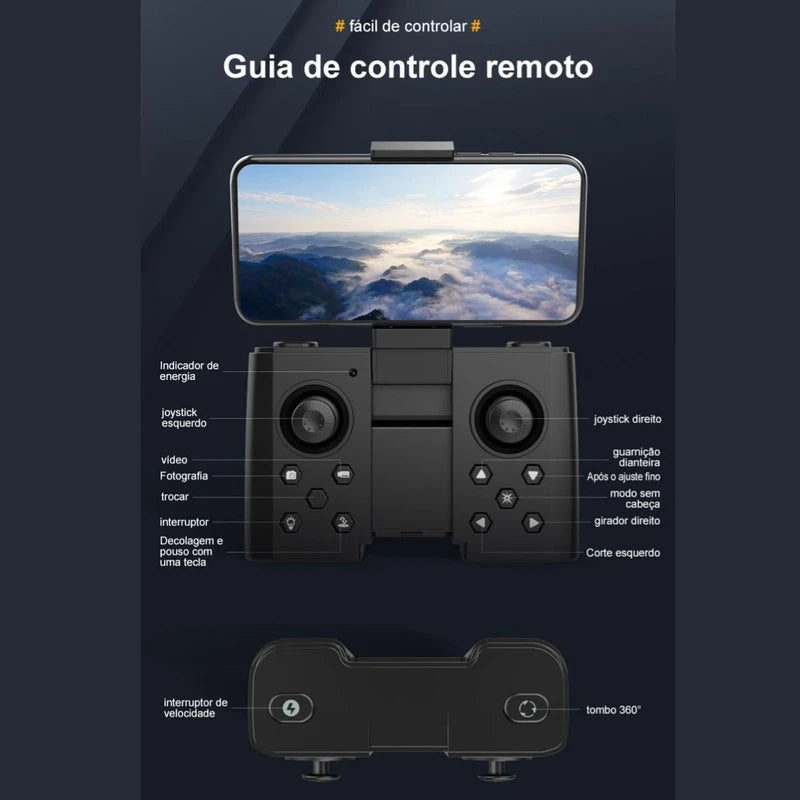 New XT8 Mini Drone 4K Professional HD Camera WIFI FPV Air Pressure Fixed Altitude Foldable Quadcopter RC Helicopter dual camera
