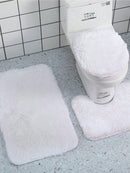 3 pieces Happy Bathroom Carpet Set