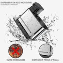 Dispenser Porta Detergente em Inox com Porta Esponja e Escorredor de talheres De Pia Para Cozinha