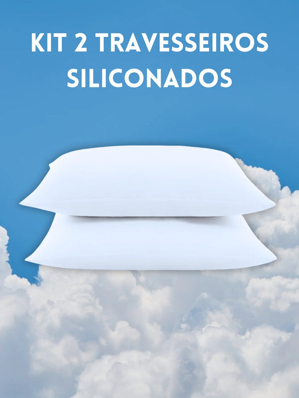 Kit With 2 Silicone Pillows-Extra Soft