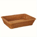 Basket Organizer Rectangular Basket Aramada Porta Pao Fruit Fruit Loaves Decorative Table Kitchen Living Room Home Storage Organization