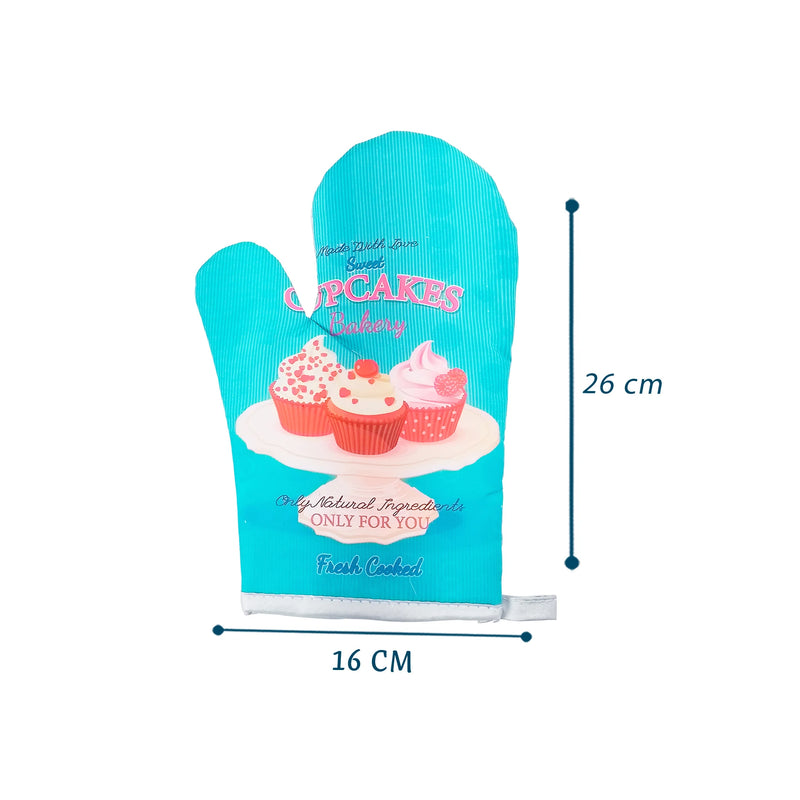 Thermal Glove And Pan Holder Kit 2 Pcss Assorted Prints