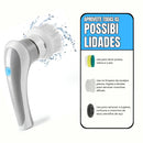 Escova de limpeza elétrica rotativa,