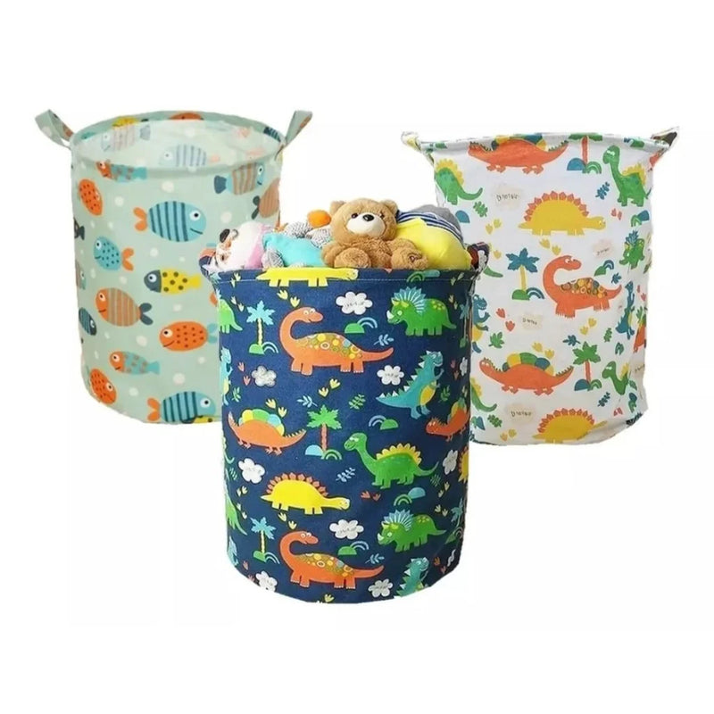 Dirty Clothes Basket Fabric Folding Bucket for Home Toys Practical Compact Multifunctional Organizer for Storage