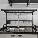 Kitchen Dinnerware Rack Inox Anti Rust Painting Sia Organizer-65 or 85 cm