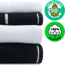 Towels 4 Pieces Bath + Face Marcotex 100 Cotton Pop-Embuy