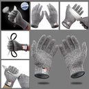 HPPE Level 5 Safety Gloves High Strength Industry Kitchen Gardening Anti-Scratching Safety Gloves Anti-Scratching Glass Cutting M