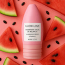 Watermelon Facial Moisturizer Glow Love 60g Max Love-with Hyaluronic Acid, Niacinamide and Vitamin E
