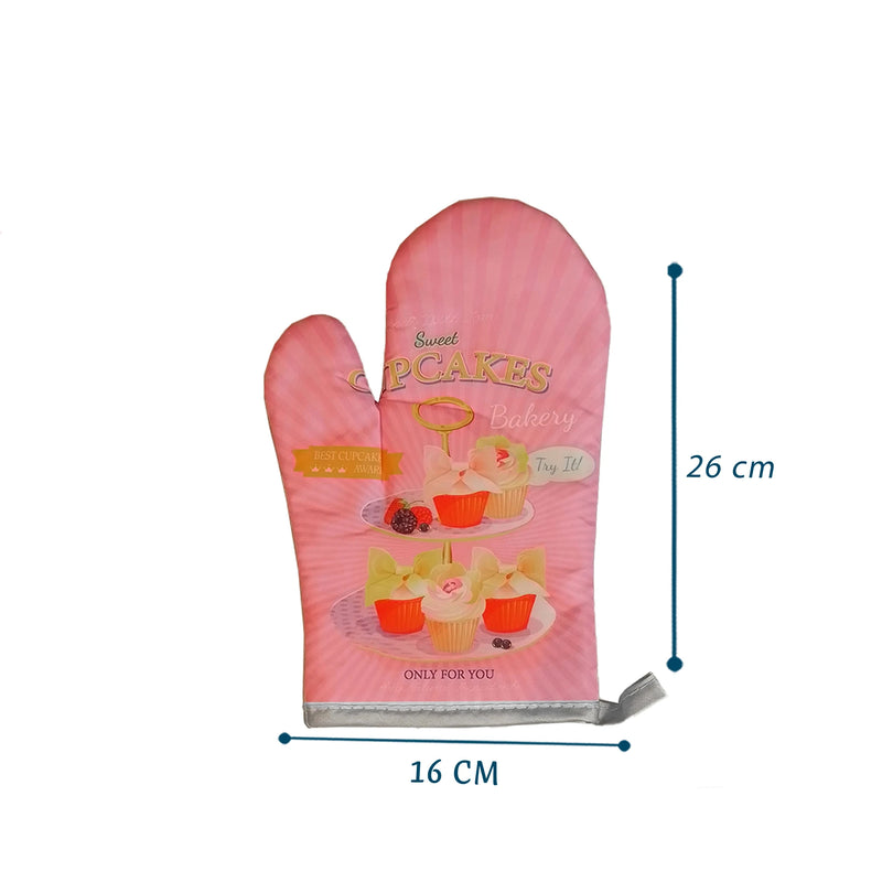 Thermal Glove And Pan Holder Kit 2 Pcss Assorted Prints