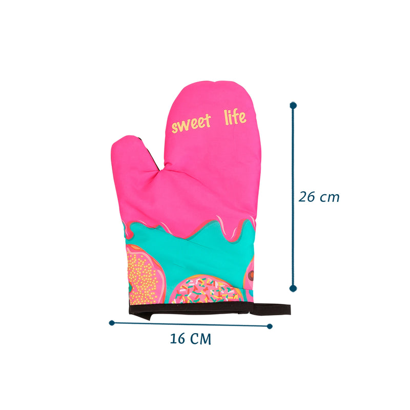 Thermal Glove And Pan Holder Kit 2 Pcss Assorted Prints