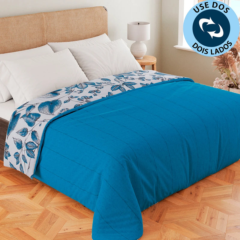 Cotton and Plush Double 100 Anti-allergic Double-sided Duvet 235x240cm - BF Mattrees