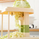 Mini Cutter Cutter Cabbage Vegetables Leaves 2 Blades Practical Manual Compact Efficient Kitchen Cuts Accurate Easy Use