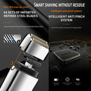 Kemei Tx5 Pro Metal Housing Barber Shop Hair Electric Shaver For Men Beard Bald Head Shaving Machine Rechargeable Electric Razor