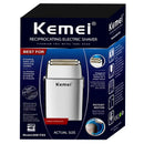 Kemei Tx5 Pro Metal Housing Barber Shop Hair Electric Shaver For Men Beard Bald Head Shaving Machine Rechargeable Electric Razor