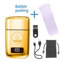 Kemei All-metal Electric Shaver Men Electric Razor Rechargeable Beard Shaver Floating Hair Trimmer Face Care Shaving Machine